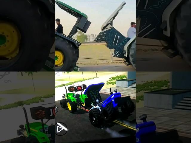 john Deere tractor stunt||Tractor stunt||Tractors Stuck In Mud  john deere Tractor  Off Roads