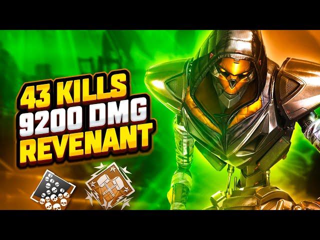 ЗР-173! 43 KILLS & 9200 DMG ON REVENANT.EXE, FOR 2 GAMES ! ревенант гайд апекс легенд реликвия apex