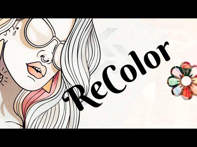 Recolor App Review - Coloring Book at its best