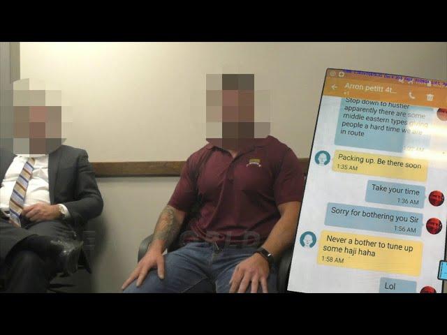 Cleveland Police Officer Suspended Over Text Message | Internal Affairs Interview