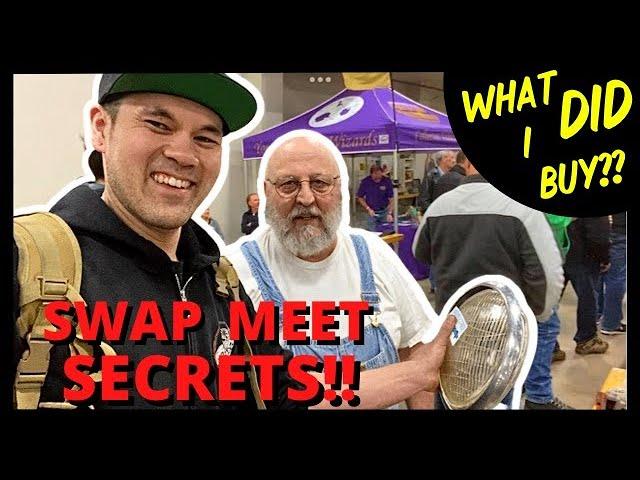 Swap Meet Secrets!! Buying Trip for Every Project - Red Deer Swap Finds + Hidden Zephyr