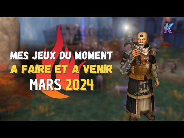 MES JEUX PC DU MOMENT  Beaucoup de MMORPG 2024 et de la nostalgie ! #gaming