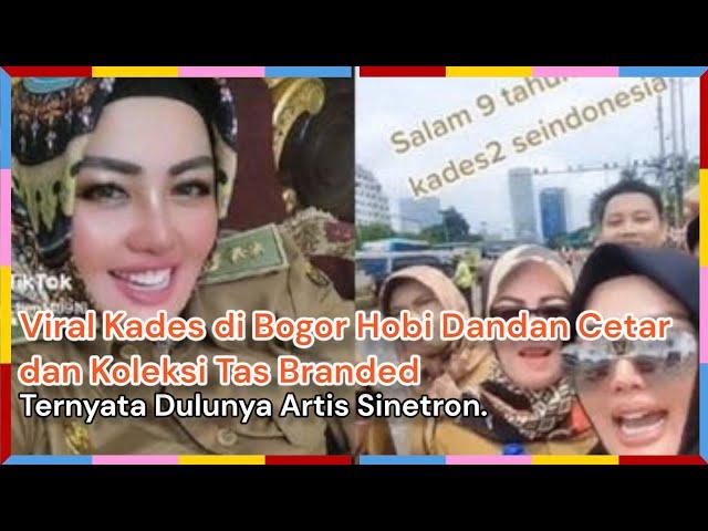 Viral Kades di Bogor Hobi Dandan Cetar dan Koleksi Tas Branded, Ternyata Dulunya Artis Sinetron.