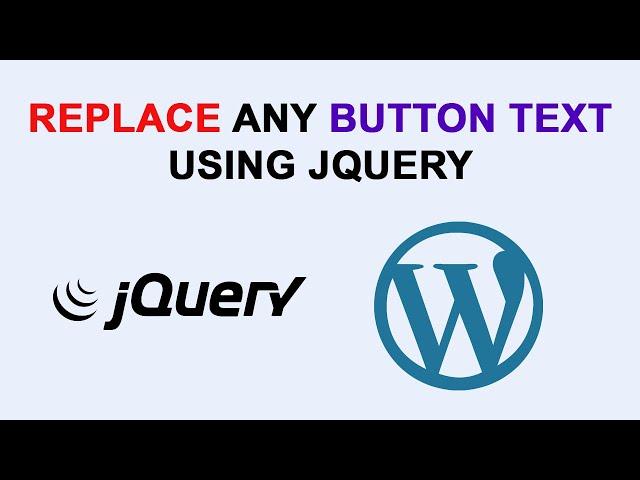 How to change the text of anchor button in jQuery