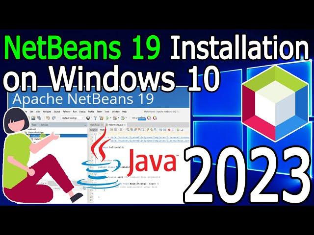 How to install NetBeans IDE 19 on Windows 10 (64 bit) [ 2023 Update ] Complete Installation guide