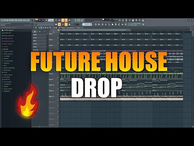 Future House Drop produzieren | FL Studio Tutorial