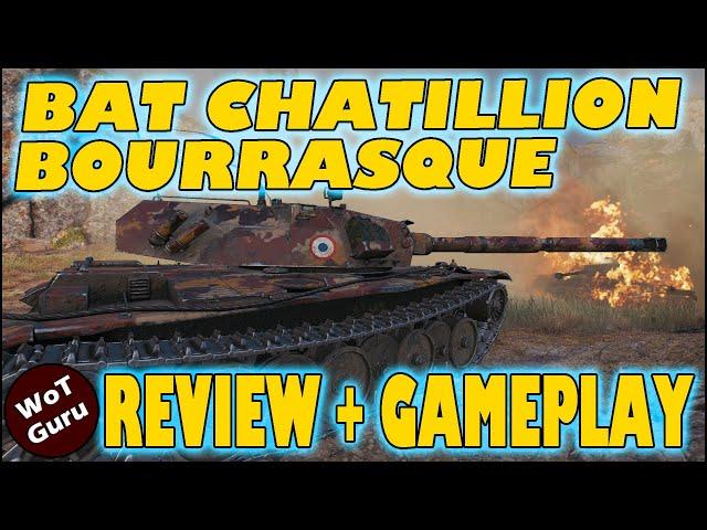 Bat Chatillion Bourrasque Review | New French Tier 8 Premium ''Medium'' - World of Tanks