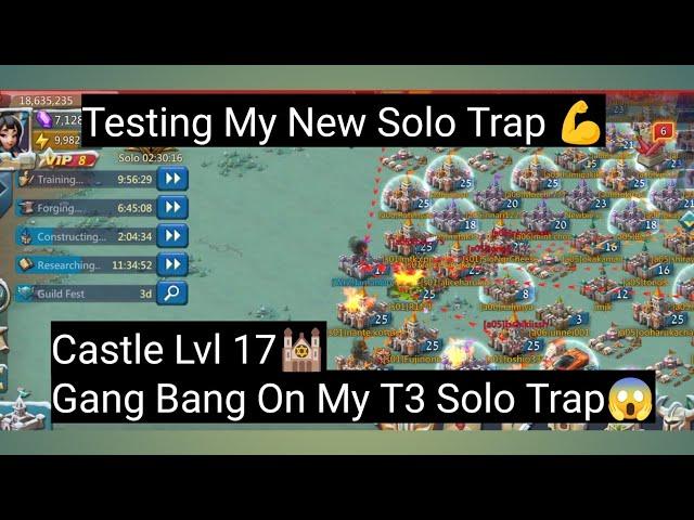 TESTING MY  T3 SOLO TRAP - SOLO TRAP LORDS MOBILE #lordsmobile #lordsmobileidn #solotraplordsmobile