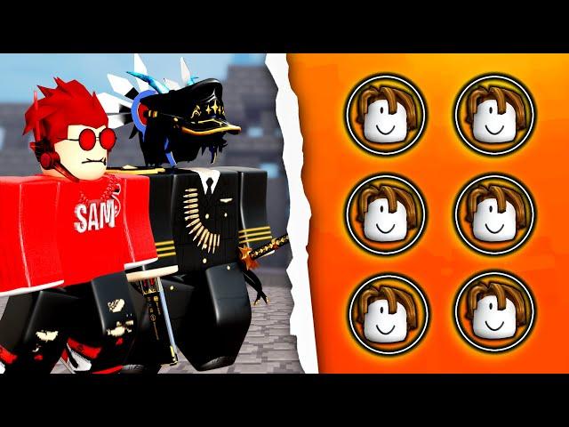 #1 Ranked Squad vs 50 Players In Roblox Bedwars