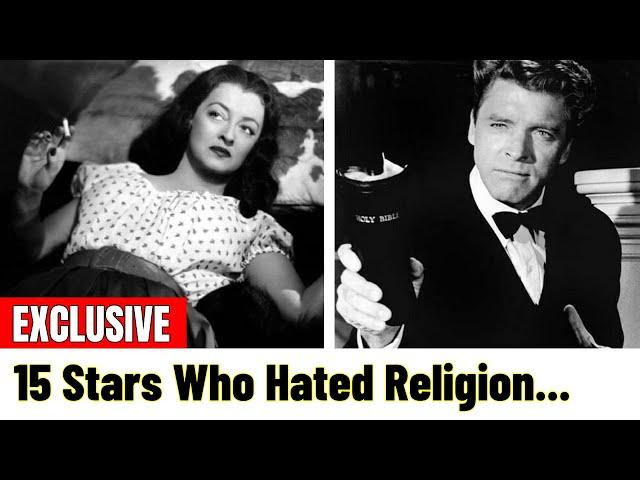 15 Atheist Stars Old Hollywood | Old Hollywood's BEST Kept Atheist Secrets Revealed