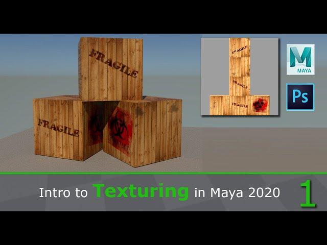 Intro to Texturing in Maya 2020 (1/2)