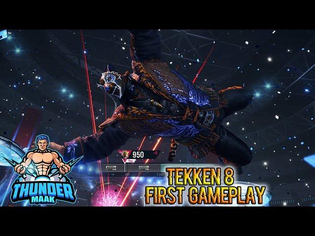 Tekken 8 CBT - KING First Match Gameplay by MAAKTHUNDER