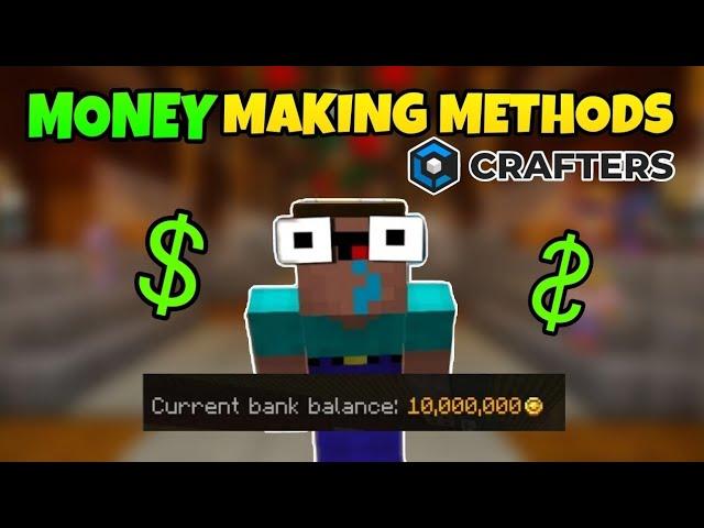 Top 5 Money making method in CraftersMC Skyblock ️ | Full guide