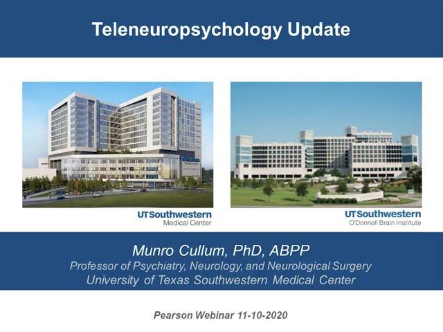 Teleneuropsychology and the Return to "Normal" Clinical Practice