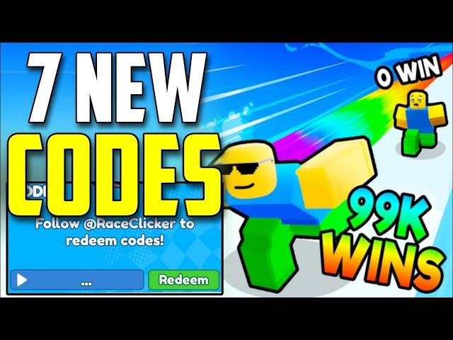 *NEW* ALL WORKING CODES FOR RACE CLICKER IN 2024! ROBLOX RACE CLICKER CODES