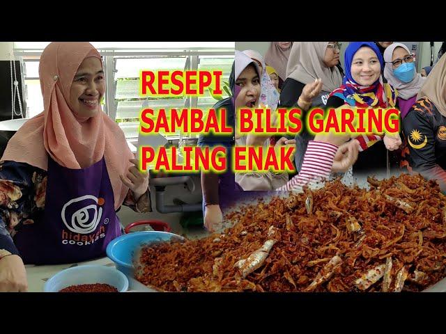 RESEPI BELAJAR MASAK SAMBAL IKAN BILIS GARING/PAWE TELUK MENEGUN/ HIDAYAH COOKIES/PEMINAT CHE NOM