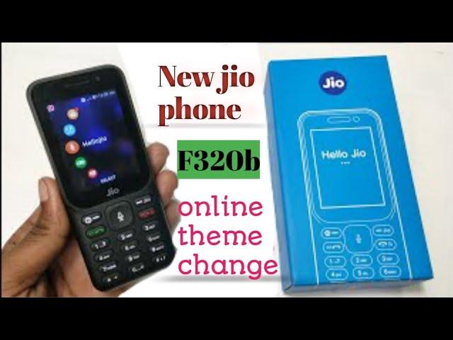 New jio phone f320b me ऑनलाइन Theme चेंज कैसे करें