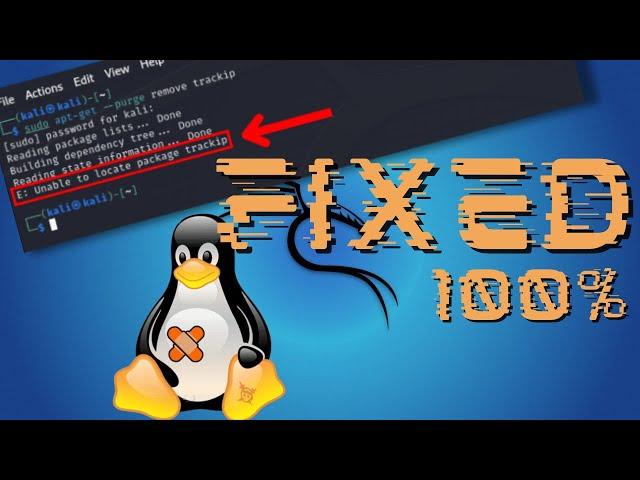 How to Fix E: "Unable to Locate Package" Error in Kali Linux - 2024