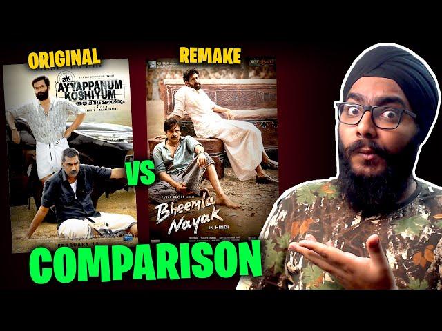 Ayyappanum Koshiyum (Original Malayalam) & Bheemla Nayak (Telugu Remake) - A Comparative Study