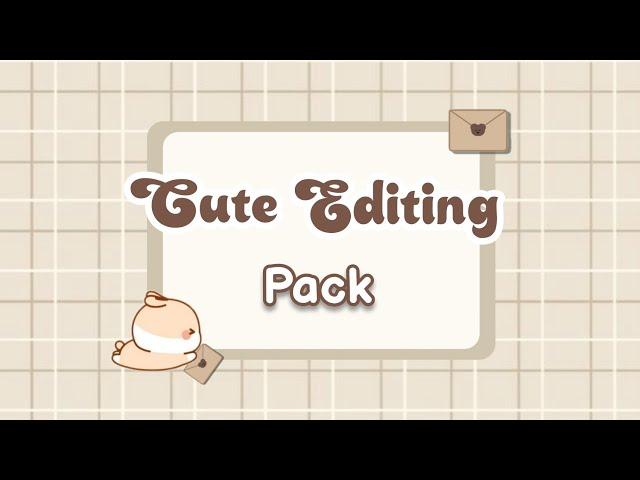 AESTHETIC EDITING PACK| Overlays|Fonts|Loading Screens|Aesthetic music|Intros| Part-2