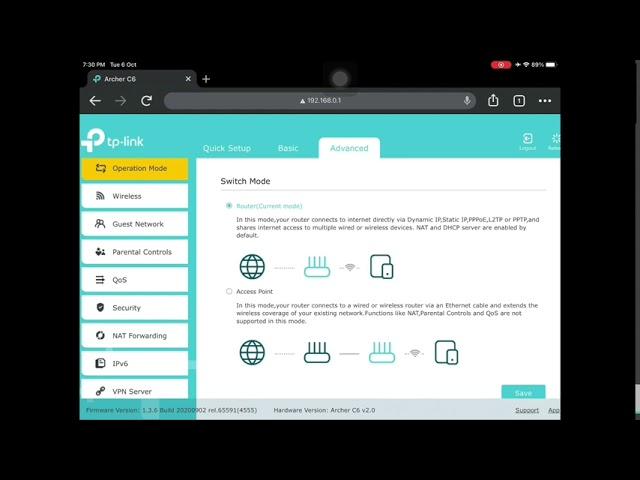 A complete description and set up of TP-Link Archer C6.