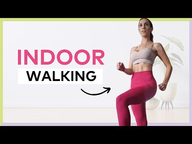 Indoor Walking Workout - Cardio & Tone - 10 mins!