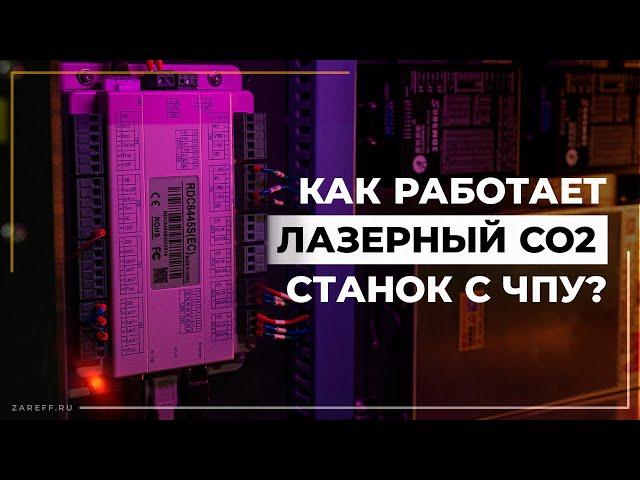 Как работает лазерный CO2 станок с ЧПУ: устройство и принцип работы лазера