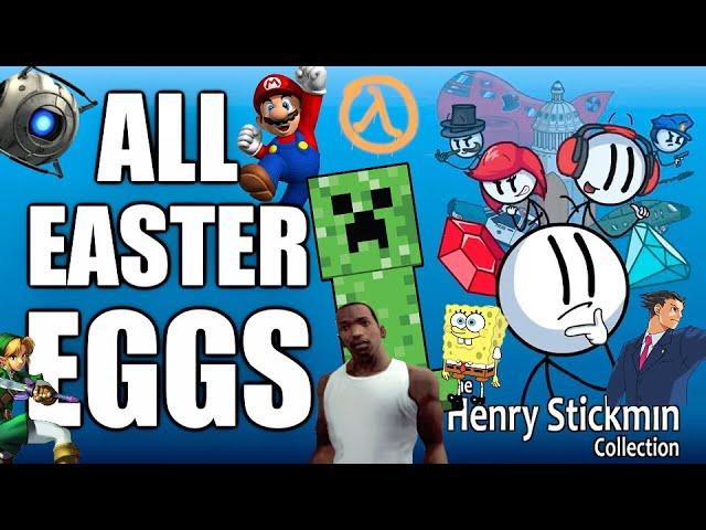 Henry Stickmin All Easter Eggs, Secrets And References