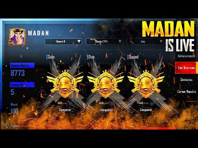 BOTSQUAD WAR ENDRU ALAIKAPADUM PORRRR #bgmi #bgmilive #madanop #madan #bts