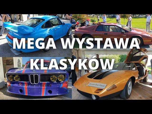 WYSTAWA KLASYKÓW / MERCEDES C111 / BMW CSL / ESPRIT TURBO James Bond / Elvis Presley / PORSCHE 991GT