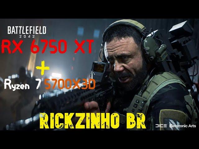 BATTLEFIELD 2042 | Ryzen 5700x3D + RX6750XT | 2K 60FPS