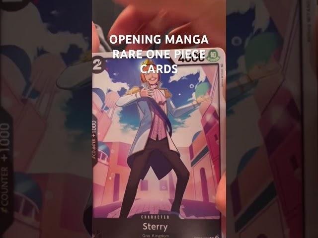 OPENING GODL PACK WORTH 3k?! MANGA RARE!!#mangarare #opening #cards #gay