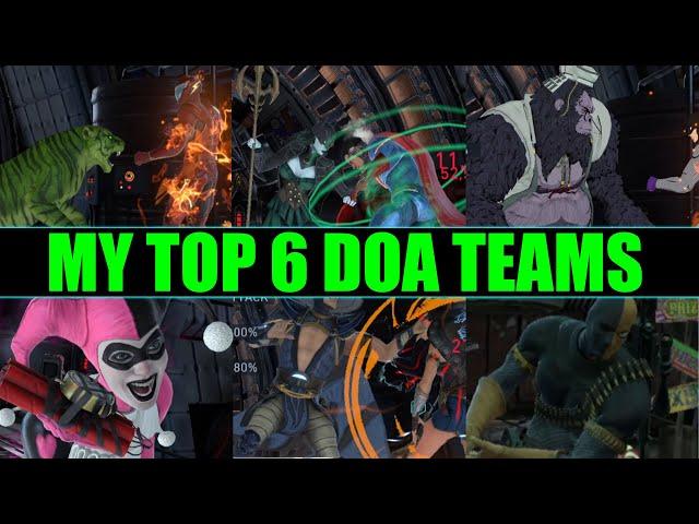 Testing My Best Teams In Dawn Of Apokolips Injustice 2 Mobile