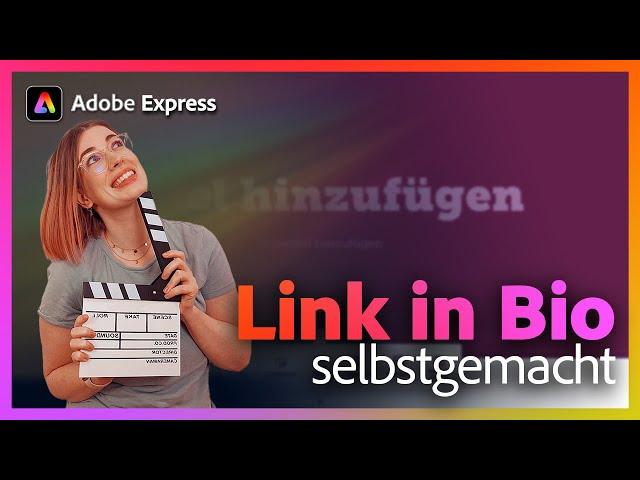 Link in Bio Website mit Adobe Express | Adobe Live