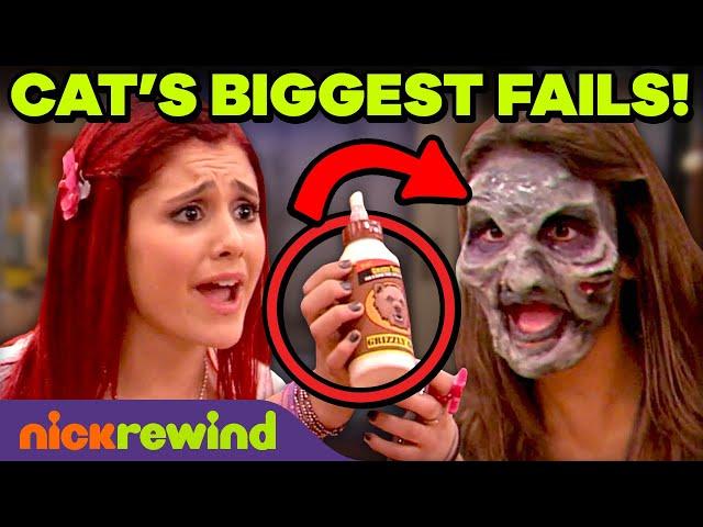 12 Minutes of Cat's FAILS in Victorious  | NickRewind