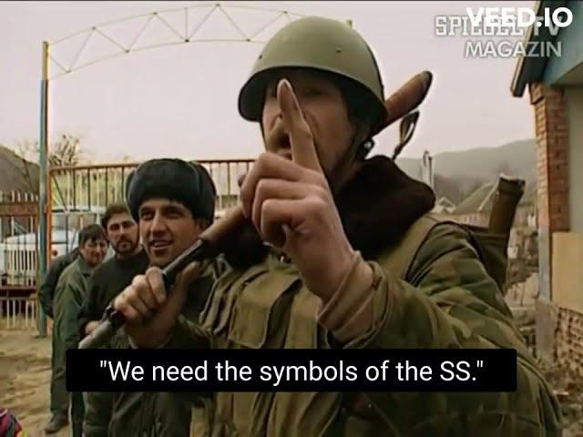 German fighters in the first Chechen War (ENG subtitles)