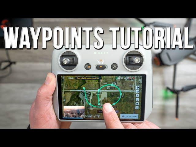 DJI Mavic 3 Waypoints Tutorial - The Best Flight Mode is Here!