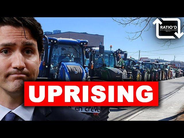 Canadian farmers are FINALLY RISING UP against the government!