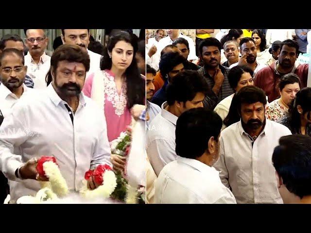 Nandamuri Balakrishna and Mahesh Babu Visuals @ Padmalaya Studios | Superstar Krishna