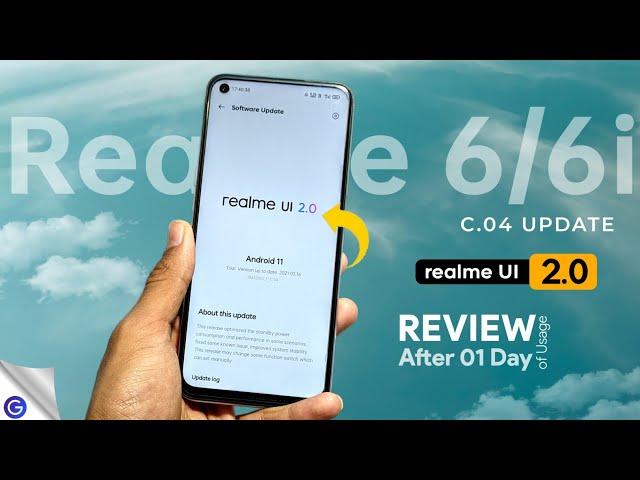 Realme 6/6i C.04 New Update | Realme 6/6i C.04 Update Full Review After 01 Day Use | Features 