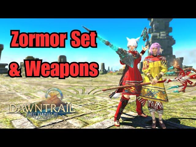 FFXIV: Zormor Set and Weapons