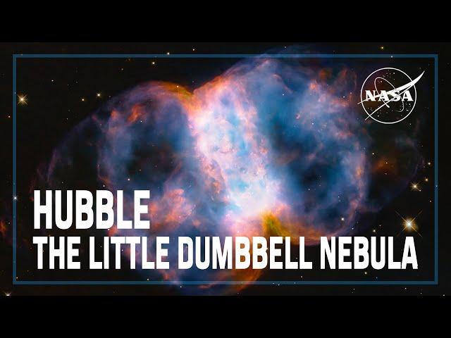 Hubble's 34th Anniversary Image: The Little Dumbbell Nebula