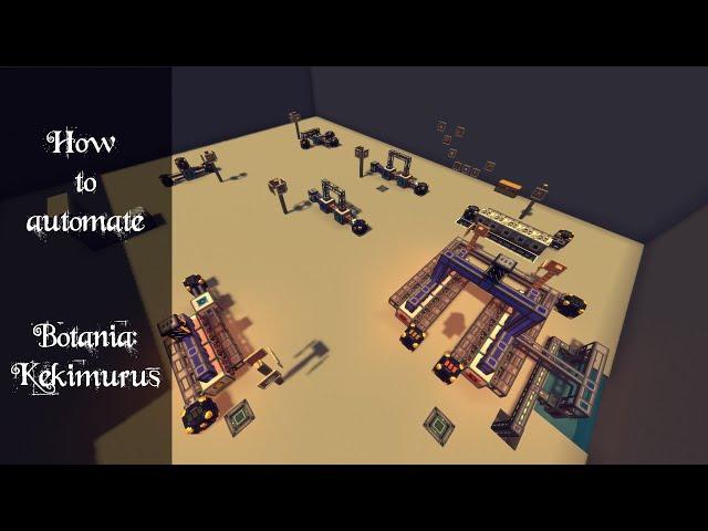 Botania: Kekimurus Cake production-line | Minecraft 1.12.2 |