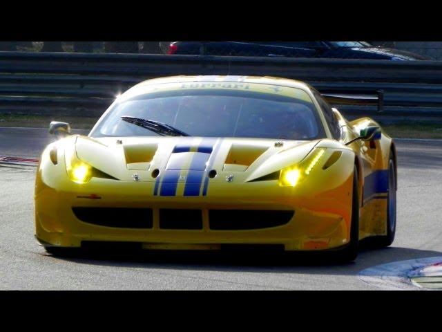 Ferrari 458 Italia GT2 PURE ENGINE SOUND