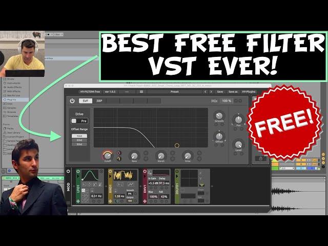 The BEST FREE Filter VST Plugin I've EVER Used (HY-Filter 4) | BEST Free VST Plugins Detective ️