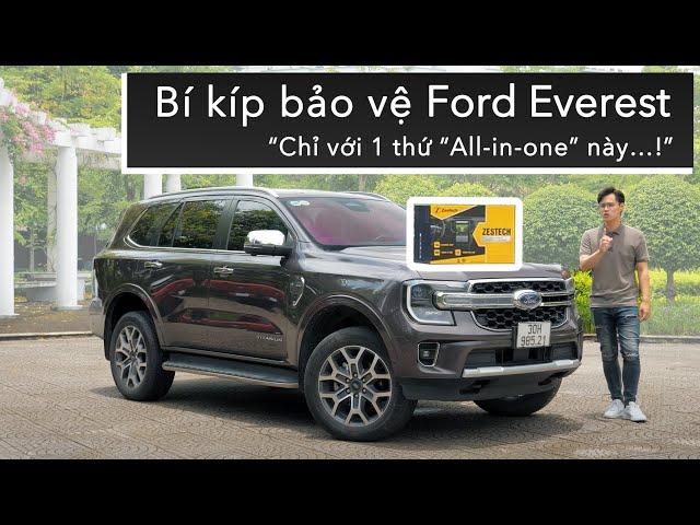 Bí kíp Bảo vệ Ford Everest từ xa chỉ với 1 thứ “All-in-one” này…! |XEHAY.VN|