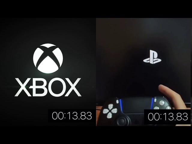 Xbox Series X vs PS5 - start up time