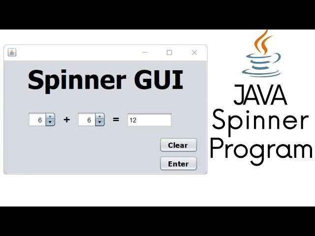 Java Spinner Beginner Program