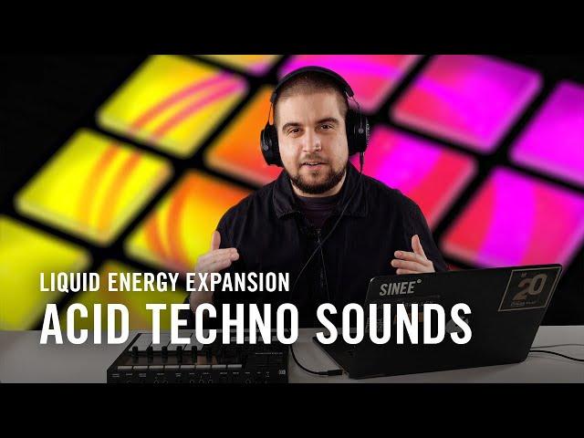 Acid Techno produzieren mit der LIQUID ENERGY Expansion und @SINEE | Native Instruments Deutschland