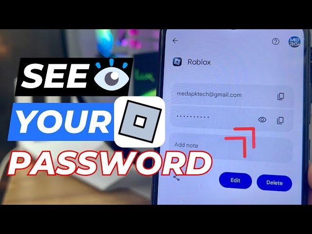 How To See Your Roblox Password || Know roblox password